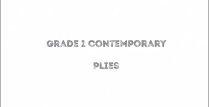 Gr 1 Contemporary - Plies